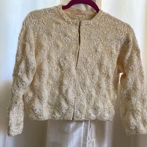 1960s Vintage Sequin Sweater